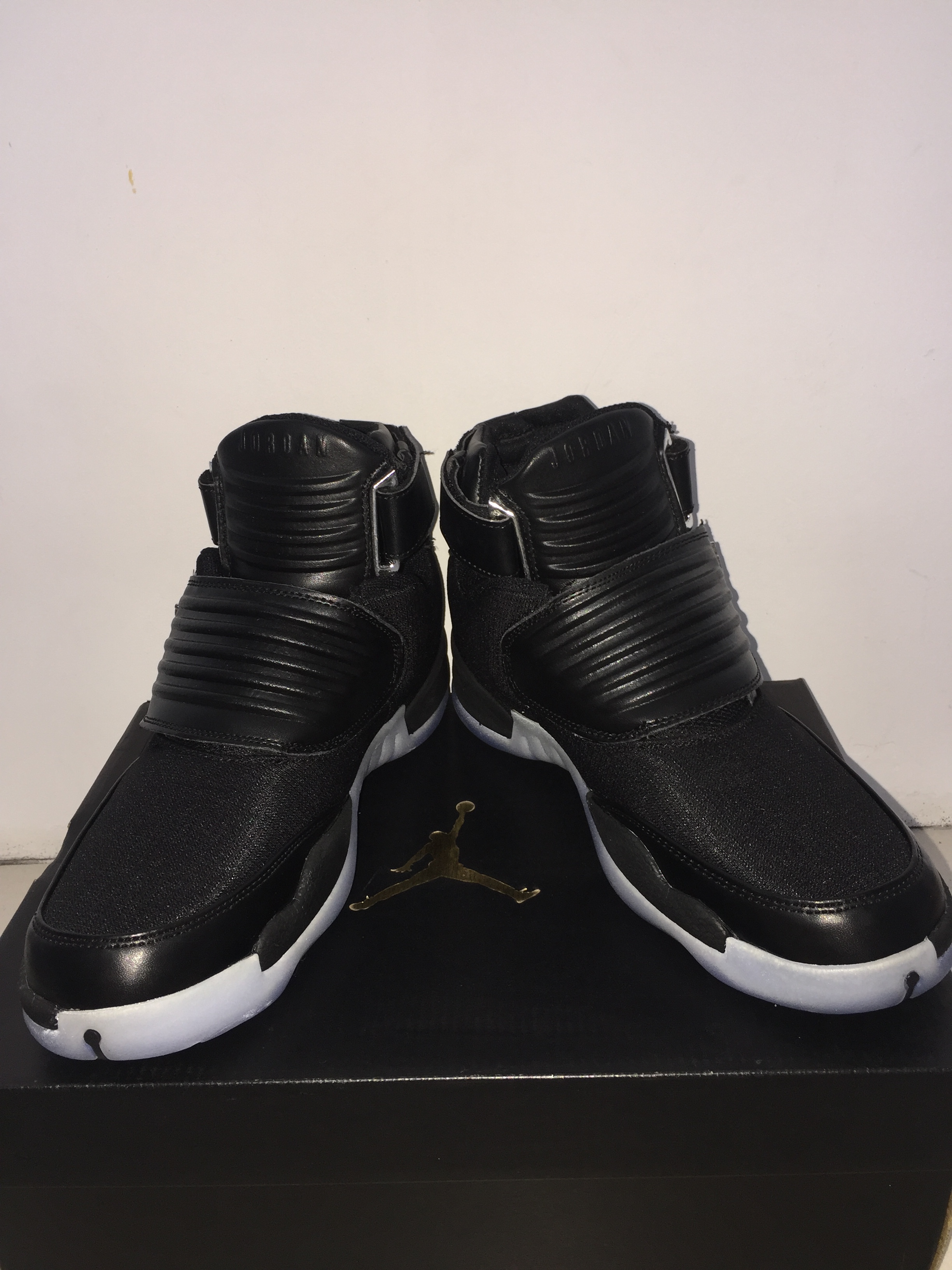 Men Air Jordan 12 Magic Cover Carbon Black Shoes - Click Image to Close